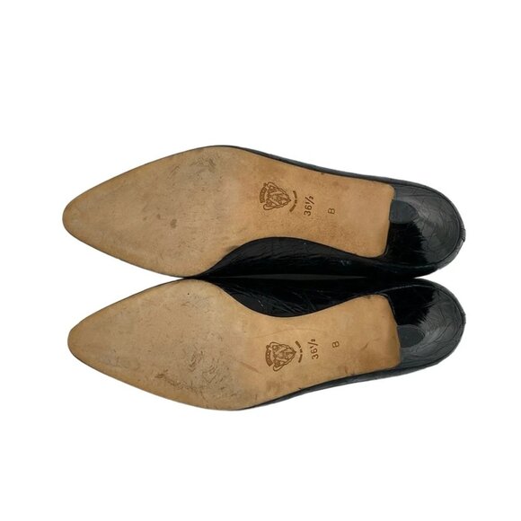 GUCCI - Black Leather Women's Pumps 145-061325 - Picture 7 of 9